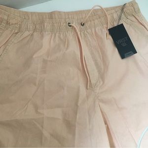 VRST Men's 7” Easy Shorts - minimal pink  Acid Wash Size 2XL